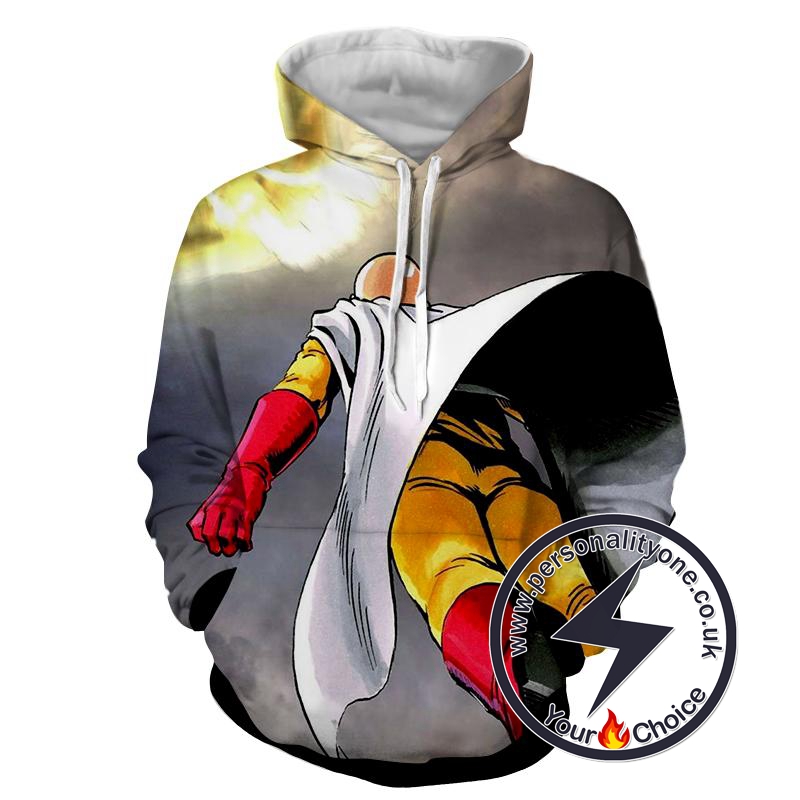 One Punch Man - One Punch Man 3D - Hoodies